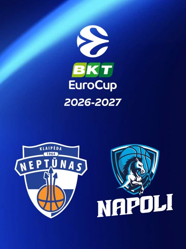 Neptunas Klaipeda - Napoli Basketball