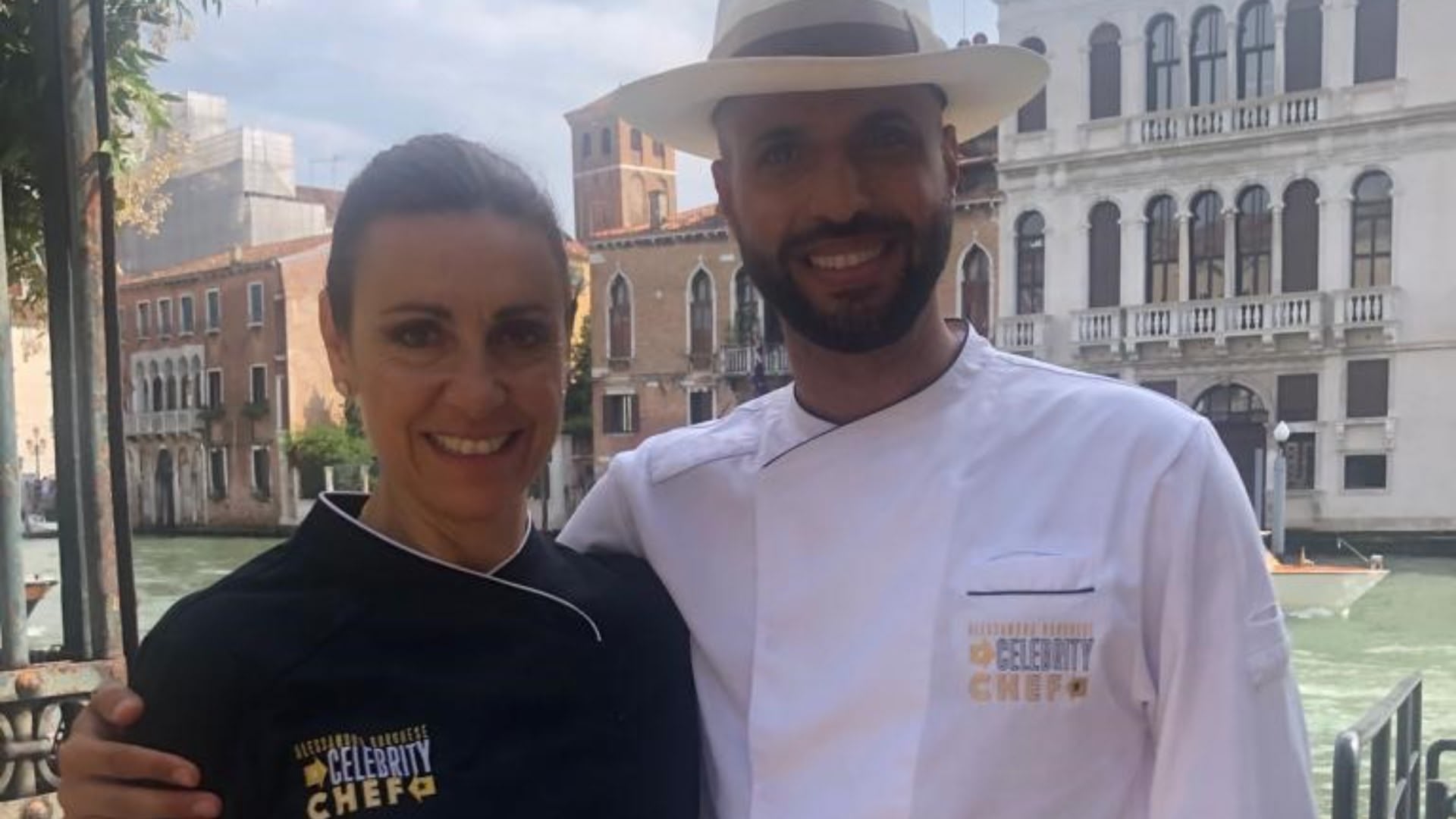 Jonathan Kashanian e Deborah Compagnoni