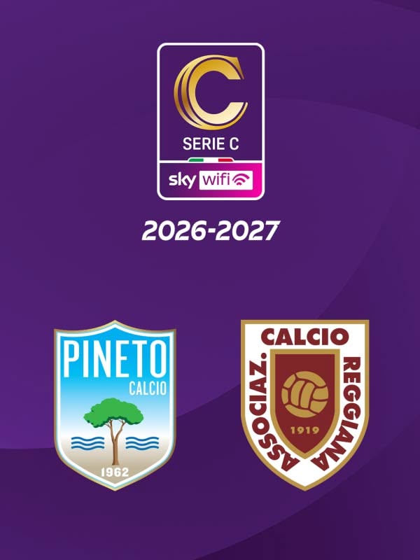 Calcio Campionato Italiano Serie C - Ep. 121 - Calcio Serie C 9ga Girone B (Prosecuzione) Pineto/ Reggiana 20/10/2026