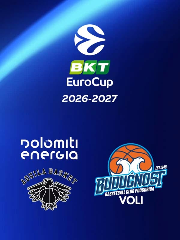 Dolomiti Energia Trento - Buducnost Voli Podgorica